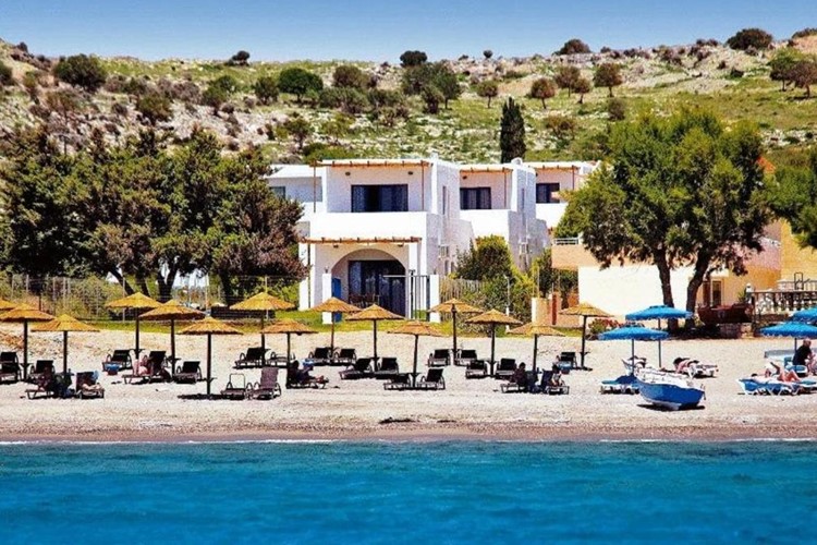 Některé apartmány Katikies mají výhled na moře, Lardos, Rhodos, Řecko, KM TRAVEL