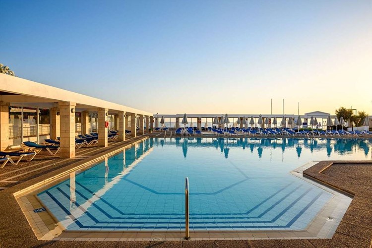 Annabelle Beach Resort hotel, hotelový bazén, Anissaras, Kréta, Řecko