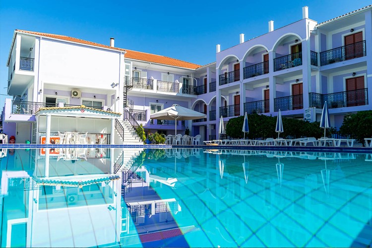 KM TRAVEL hotel Eleana s bazénem Zakynthos Argassi, Řecko