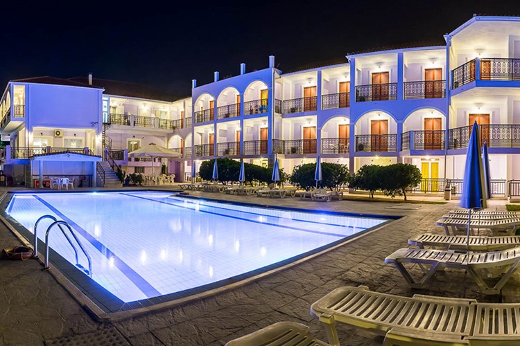 KM TRAVEL menší hotel Eleana Zakynthos Argassi, Řecko