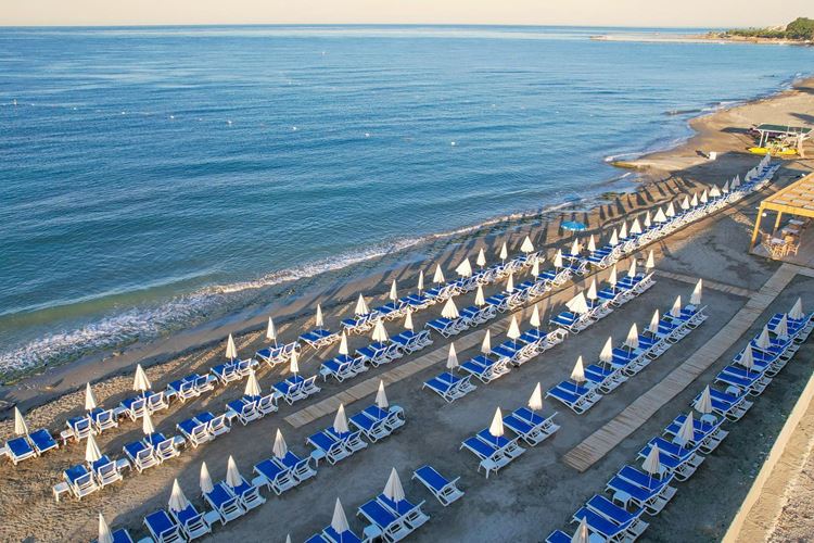 Hotel KAHYA RESORT AQUA & SPA, hotelová pláž, Konakli, Turecko, KM TRAVEL