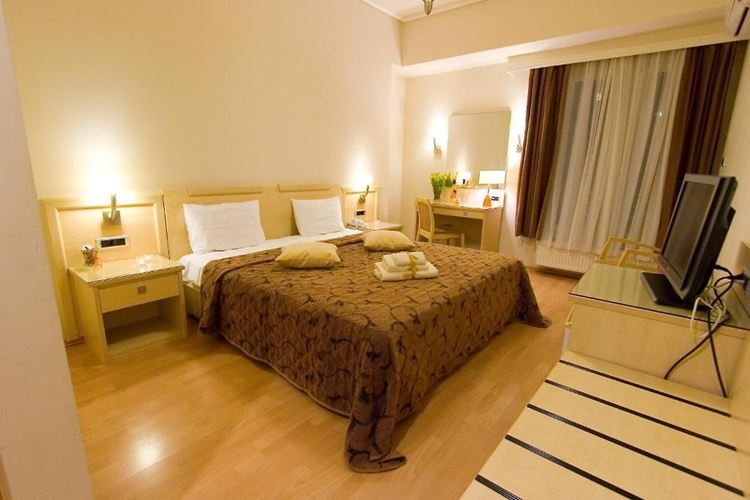 Pokoj pro 2 osoby, Hotel Lito, Edipsou, ostrov Evia, Řecko, KM TRAVEL
