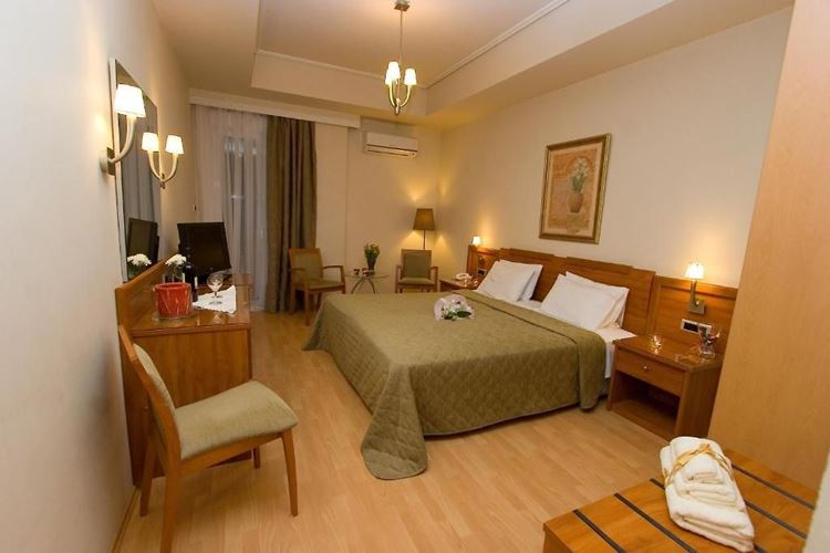 Pokoj pro 2 osoby, Hotel Lito, Edipsou, ostrov Evia, Řecko, KM TRAVEL