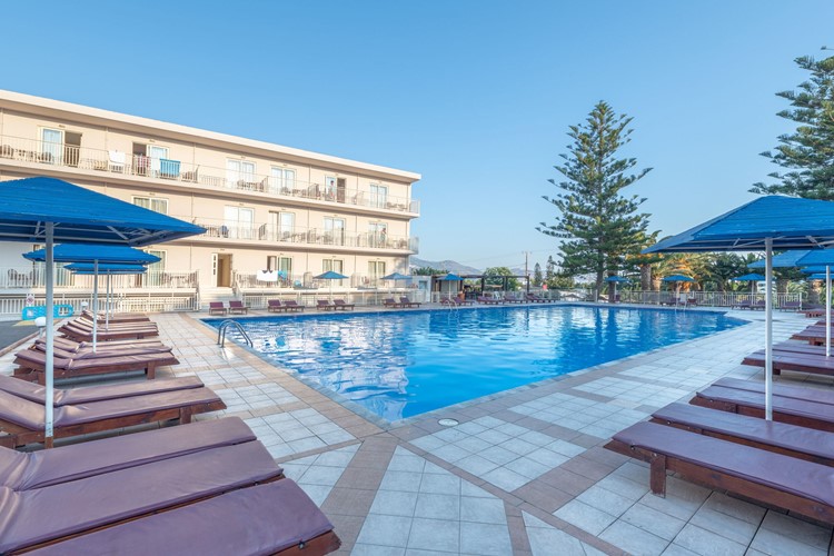 hotel Marilena, bazén, Amoundara, Kréta, KM TRAVEL