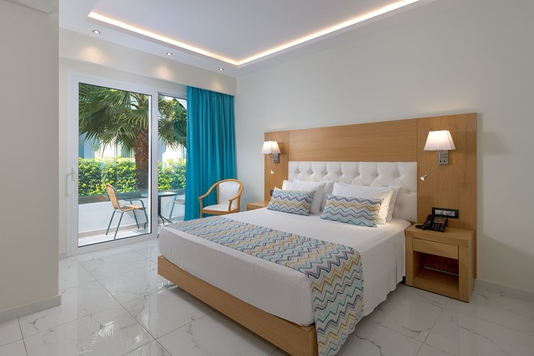 Hotel Oceanis Park, dvoulůžkový pokoj výhled do zahrady, Ixia, Rhodos, Řecko, KM TRAVEL