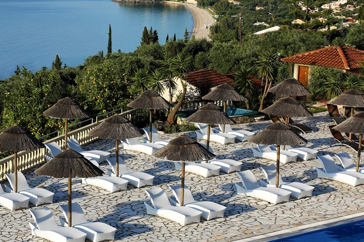 KM TRAVEL Řecko Korfu Barbati hotel Pantokrator***