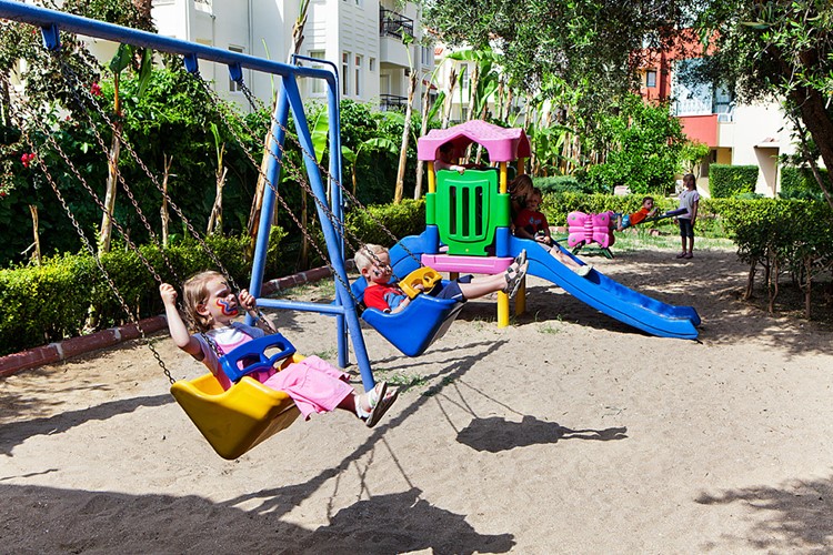 dětské hrřiště v hotelu Sandy Beach, Turecko, KM TRAVEL