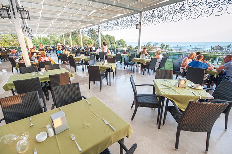 Hotel Sea Planet, restaurace na pláži, Turecko, KM TRAVEL