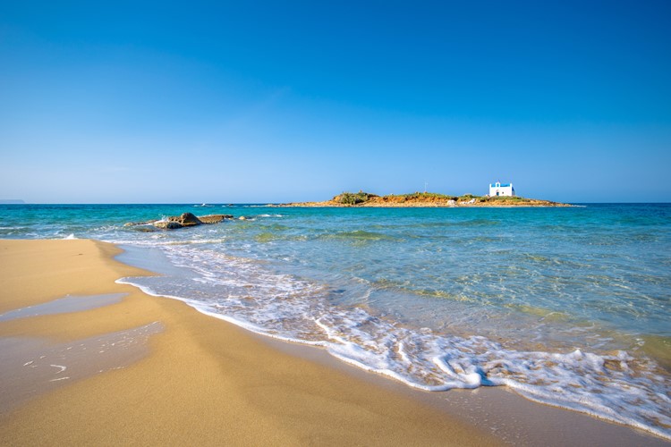 Pláž v Malii Kréta, Řecko, KMTRAVEL