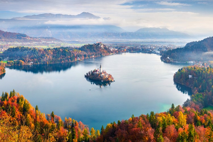Plitvice a nejkrásnější slovinská jezera Bohinj a Bled