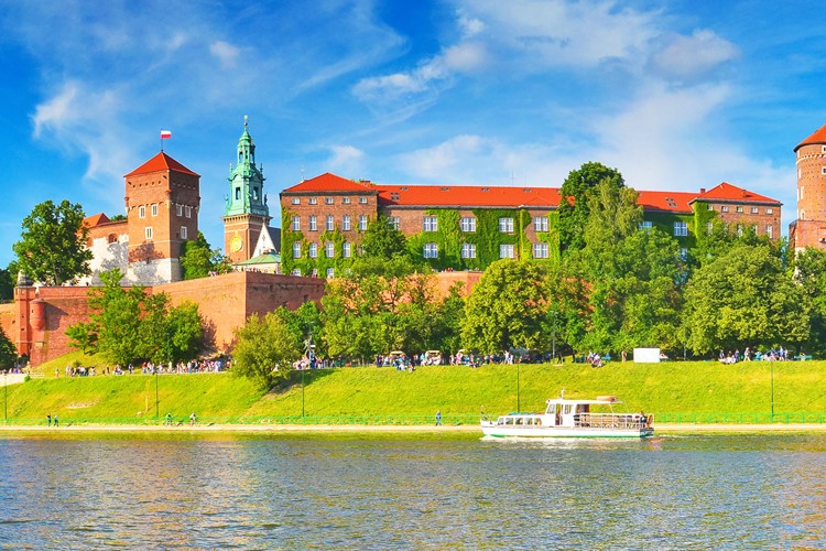 Wawel Castle, Krakow, Polsko, KM TRAVEL