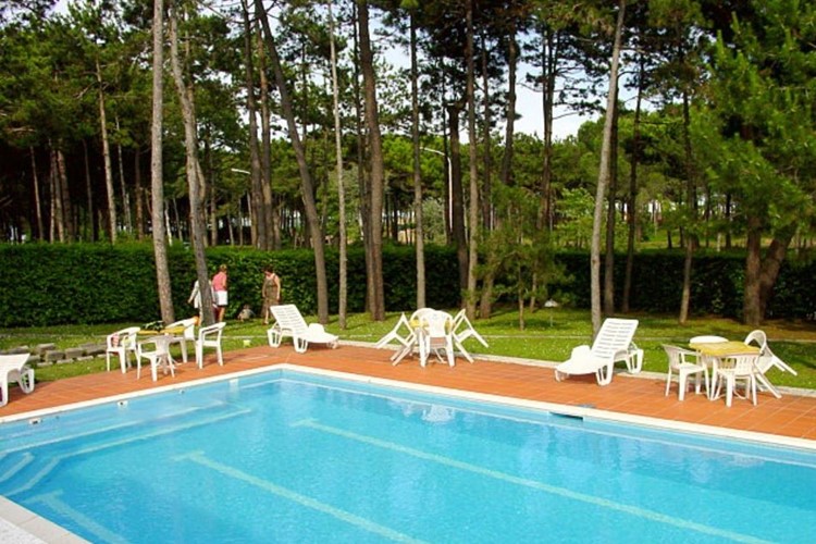 Rezidence Crepetta, bazén, Lignano, severní Itálie, KM TRAVEL
