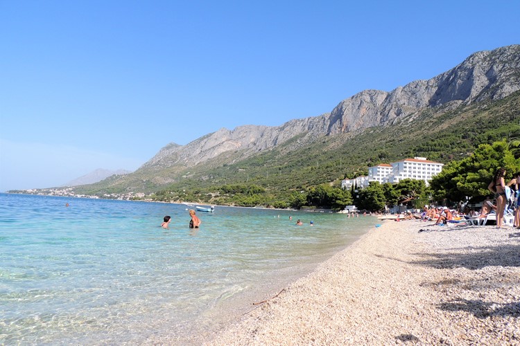 KM TRAVEL Chorvatsko Gradac pláž 