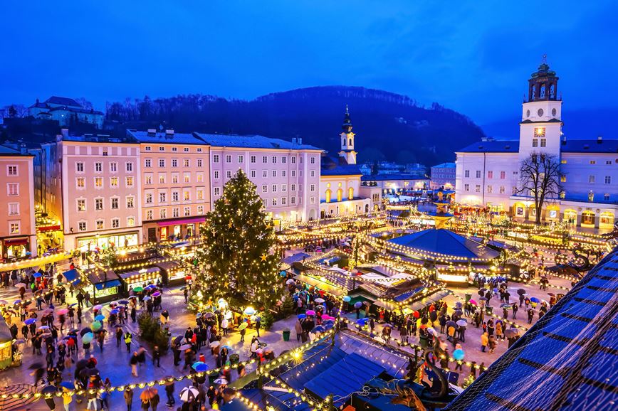 KM TRAVEL, vánoční trh v Salzburku