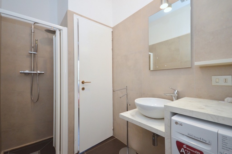 Koupelna v apartmánu typu BILO Lussinpiccolo v Bibione, Itálie, KM TRAVEL