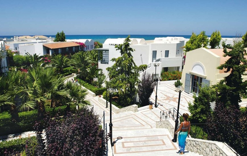 Hotel Annabelle Beach Resort je kaskádovitý, Anissaras, Kréta, Řecko