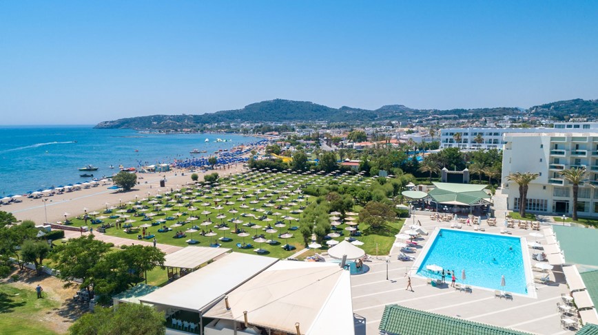 Hotel Apollo Beach, Faliraki, Rhodos, Řecko, KM TRAVEL