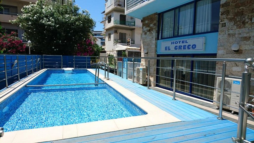 Hotel El Greco, bazén, Rhodos, Řecko, KM TRAVEL