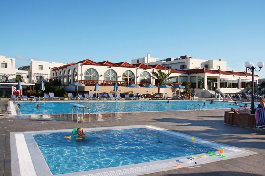 Hotel Europa Beach v letovisku Analipsi, Kréta, Řecko, KM TRAVEL
