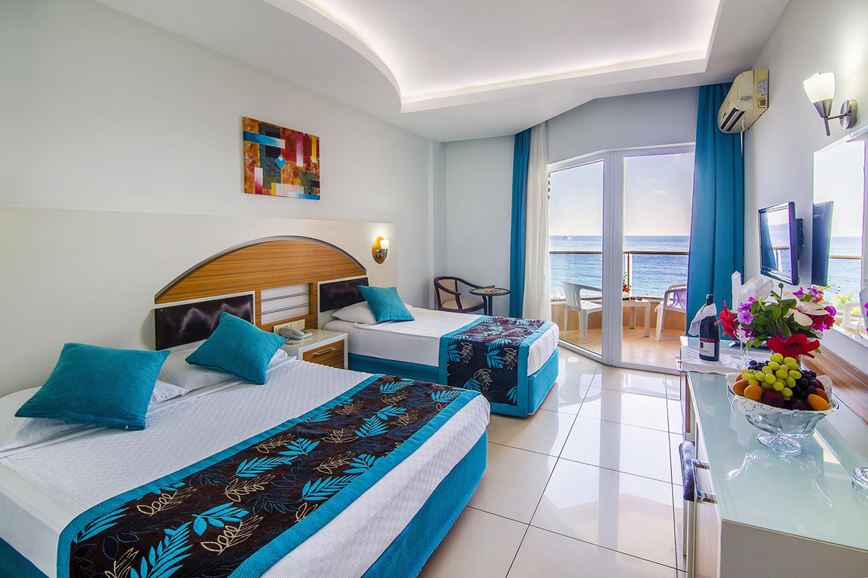 Hotel Kleopatra Ada Beach, dvoulůžkový pokoj s možností přistýlky, Alanya, Turecko, KM TRAVEL 