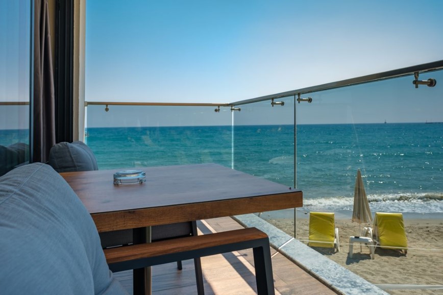 Pokoj s balkonem a výhledem na moře, hotel Panorama, Alanya, Turecko, KM TRAVEL