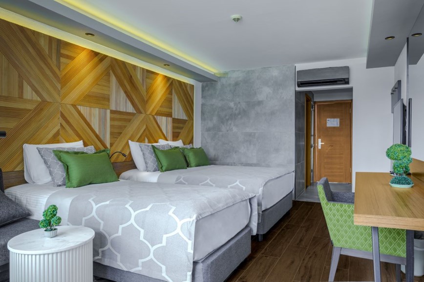 Pokoj s možností přistýlky, hotel Panorama, Alanya, Turecko, KM TRAVEL