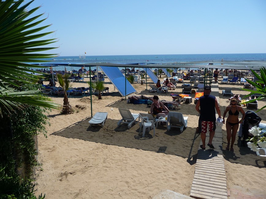 KM TRAVEL, Dovolená v Turecku, hotel Seaden Corolla, pláž