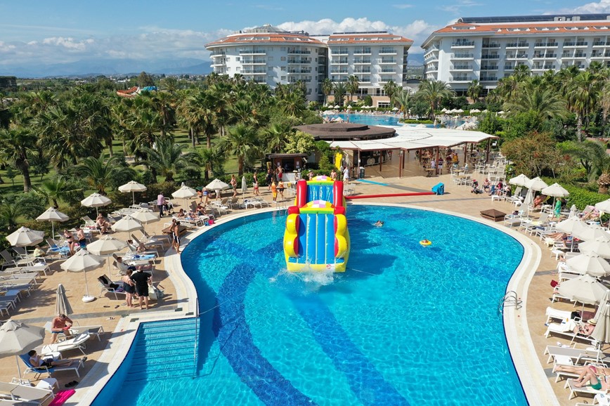 Hotel SEADEN SEA WORLD, aktivity pro děti v bazénu, Turecko, KM TRAVEL