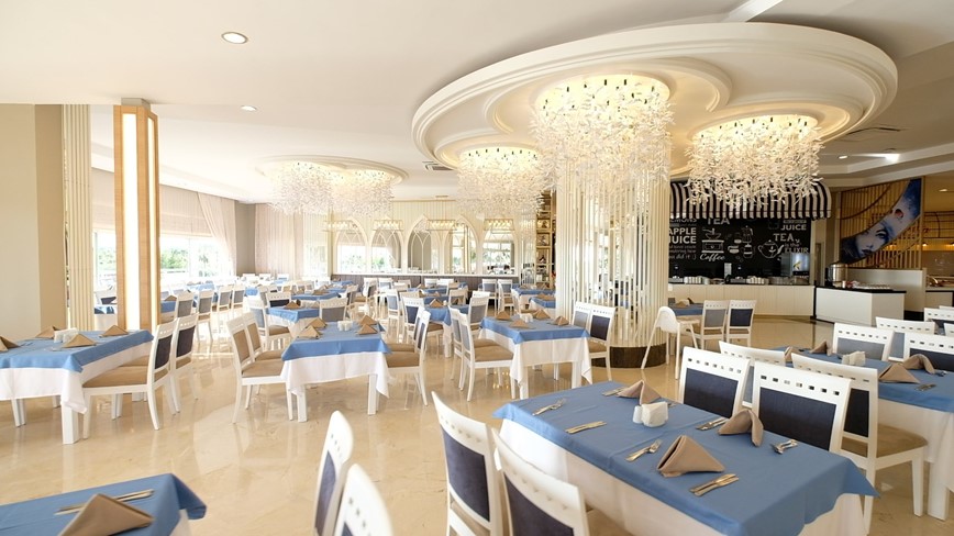 Hotel SEADEN SEA WORLD, hlavní restaurace, Turecko, KM TRAVEL