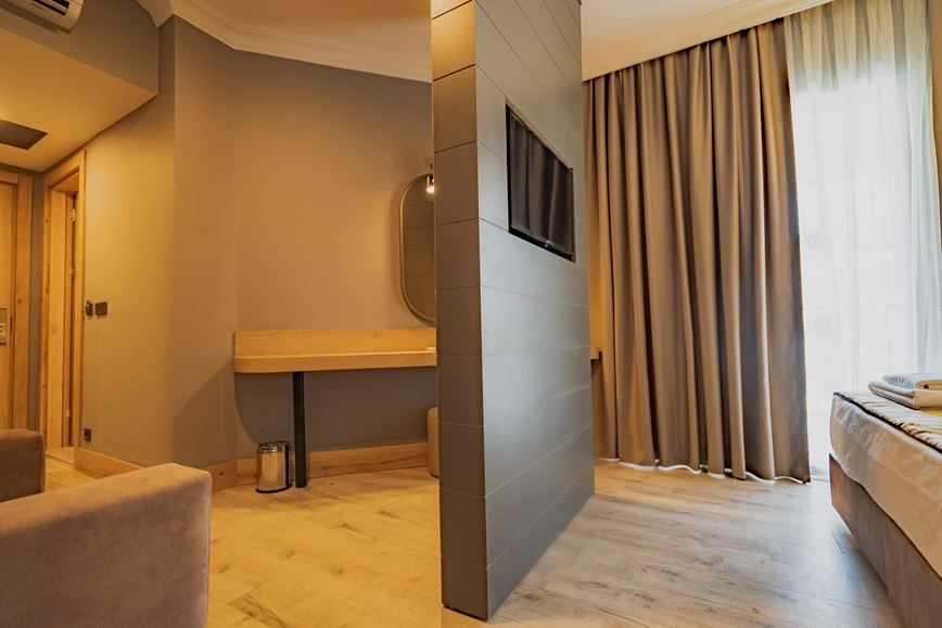 Větší pokoj pro až pro 4 osoby v hotelu Side Amour, letovisko Side, Turecko, KM TRAVEL