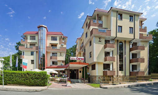 Hotel Sigma se skládá ze dvou budov, Kiten, Bulharsko, KM TRAVEL