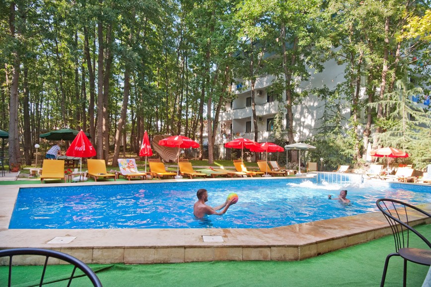 Hotelový bazén, hotel Sigma, Kiten, Bulharsko, KM TRAVEL
