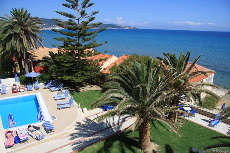 Hotel Zakantha Beach s bazénem, letovisko Argassi, Zakynthos, Řecko, KM TRAVEL