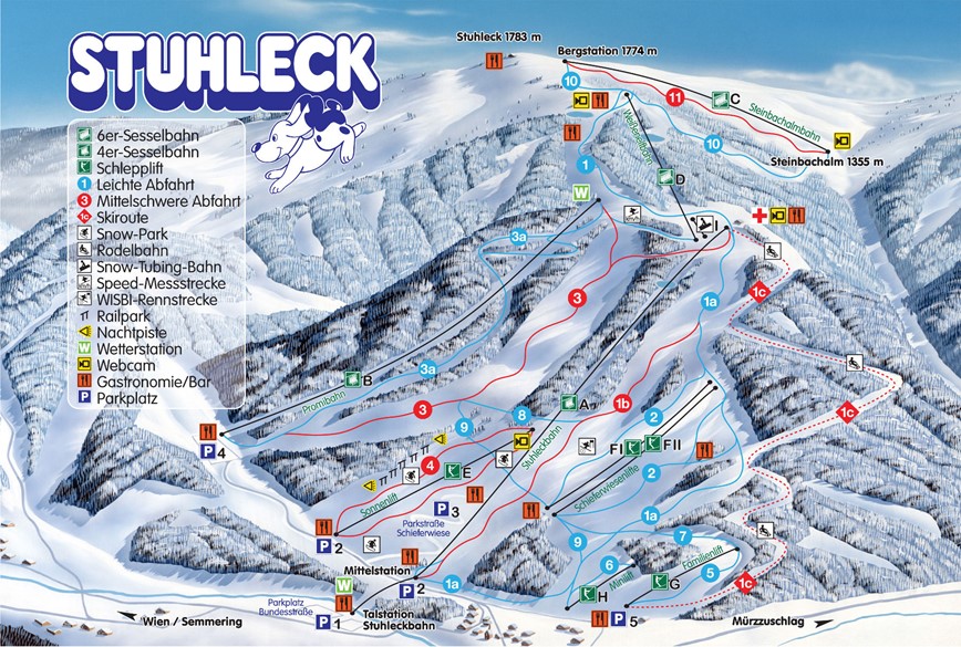 KM TRAVEL, lyžování v Rakousku, Stuhleck