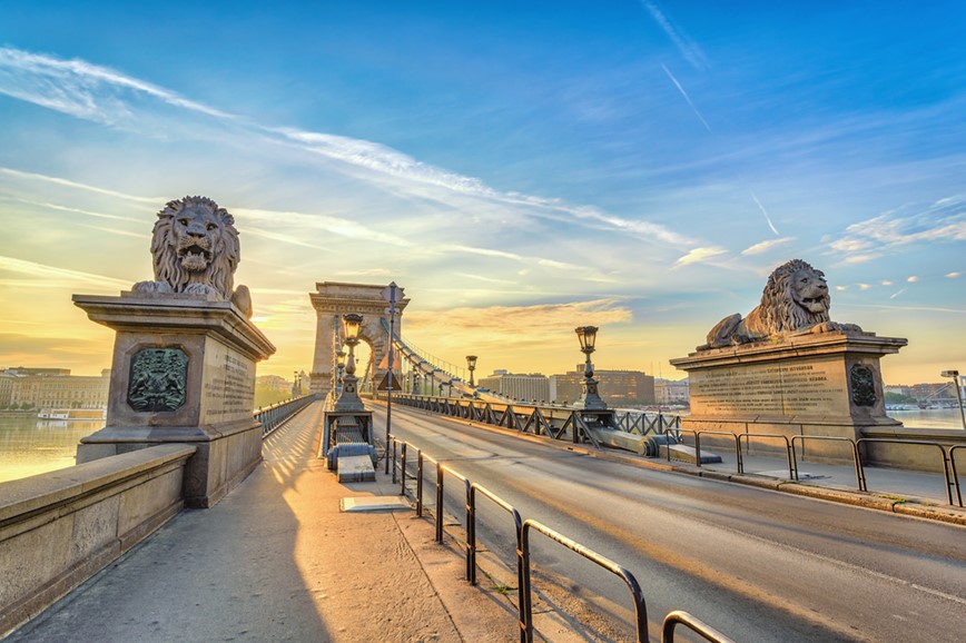 KM TRAVEL, Maďarsko, Budapešť, Řetězový most