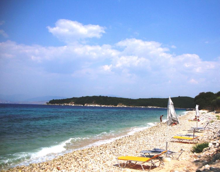 KM TRAVEL, Řecko, ostrov Korfu, pláž v Kassiopi