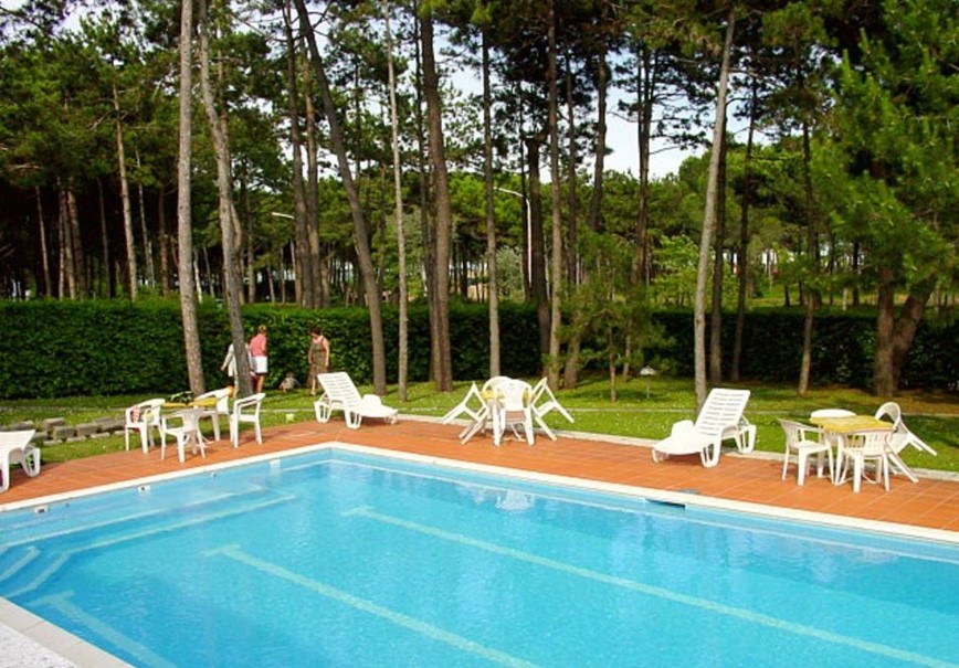 Rezidence Crepetta, bazén, Lignano, severní Itálie, KM TRAVEL