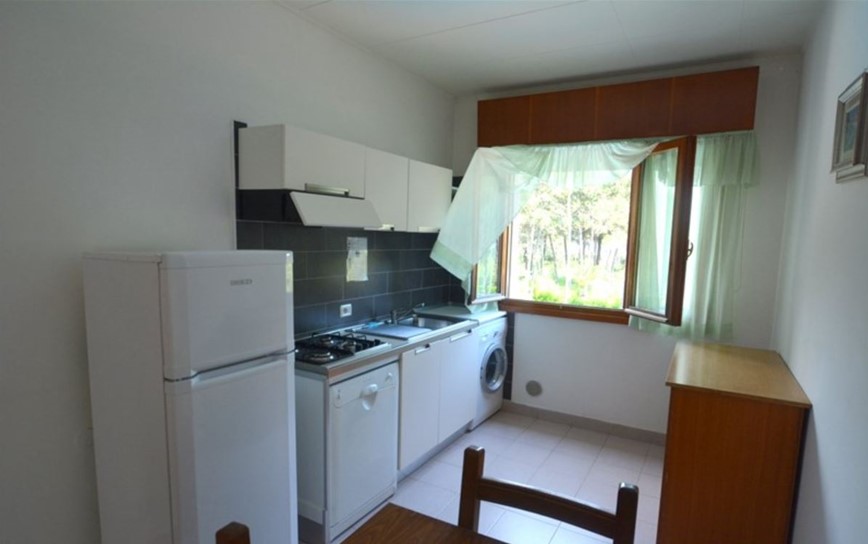 Rezidence Crepetta, kuchyňka v patře, letovisko Lignano, Itálie, KM TRAVEL