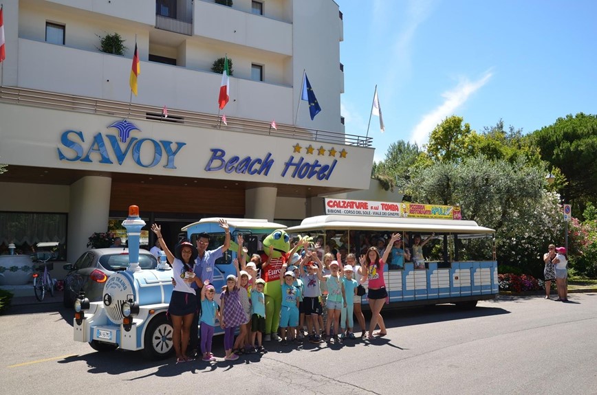 KM TRAVEL Savoy Beach Hotel, Bibione, Itálie