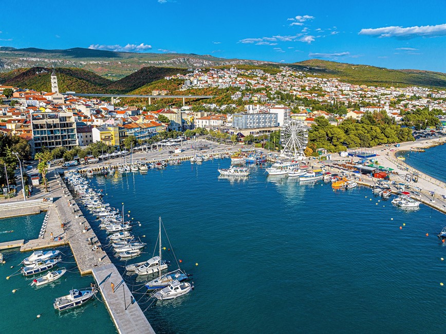 KM TRAVEL Chorvatsko Crikvenica s přístavem