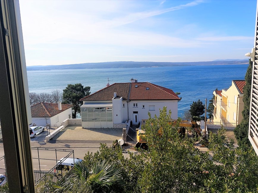KM TRAVEL Chorvatsko Crikvenica Villa Reina pohled z balkonu